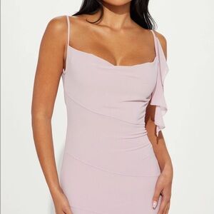 🆕New Mauve chiffon dress size XLarge